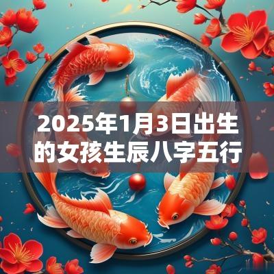 2025年1月3日出生的女孩生辰八字五行查询怎么取名好