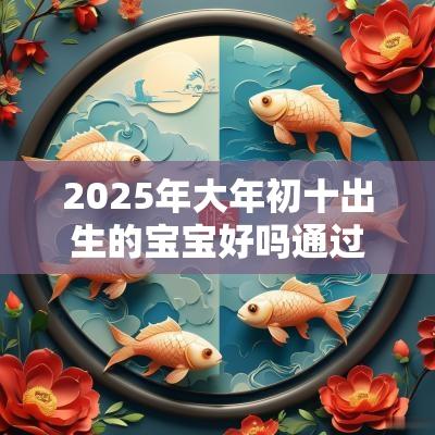 2025年大年初十出生的宝宝好吗通过取名字改善八字命理