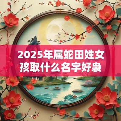 2025年属蛇田姓女孩取什么名字好袅娜多姿的女宝宝起名