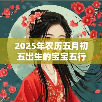 2025年农历五月初五出生的宝宝五行八字命运好听的名字