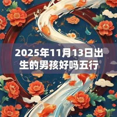2025年11月13日出生的男孩好吗五行不缺怎样取名字