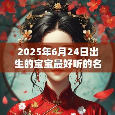 2025年6月24日出生的宝宝最好听的名字气质女孩名字