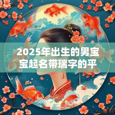 2025年出生的男宝宝起名带瑞字的平步青云的男孩名字