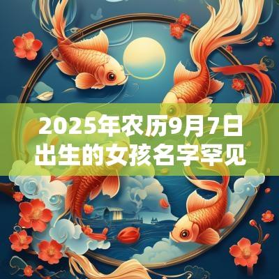 2025年农历9月7日出生的女孩名字罕见的蛇年女孩名字