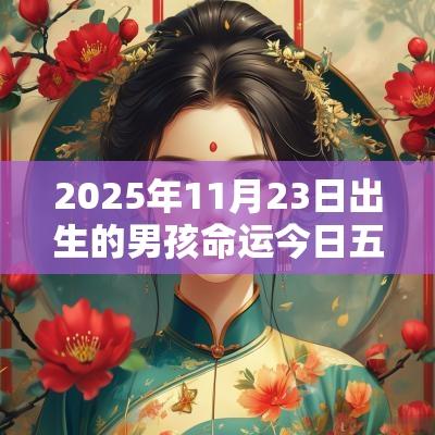 2025年11月23日出生的男孩命运今日五行缺火取名字