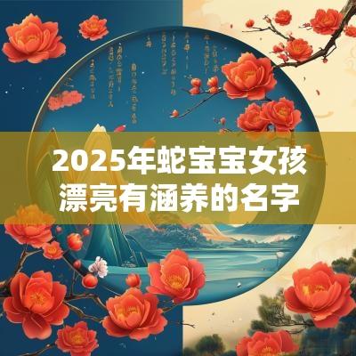 2025年蛇宝宝女孩漂亮有涵养的名字2025蛇宝宝名字