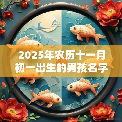 2025年农历十一月初一出生的男孩名字五行缺土怎么取名
