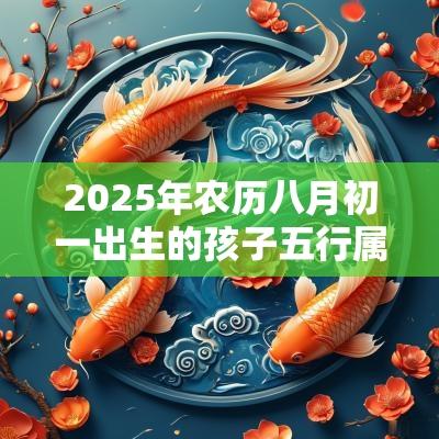2025年农历八月初一出生的孩子五行属什么如何取名促运
