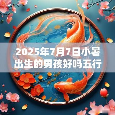 2025年7月7日小暑出生的男孩好吗五行缺什么如何取名