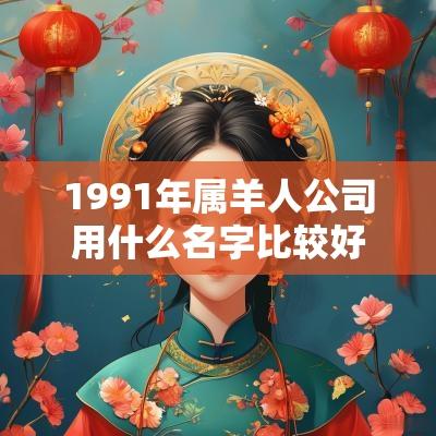 1991年属羊人公司用什么名字比较好好听的公司名字大全
