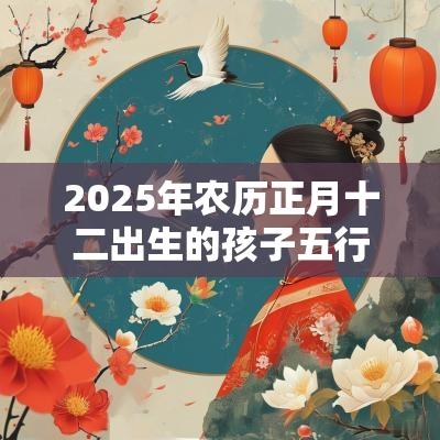 2025年农历正月十二出生的孩子五行属什么如何取名促运
