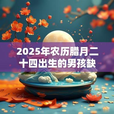 2025年农历腊月二十四出生的男孩缺火取名高分名字建议