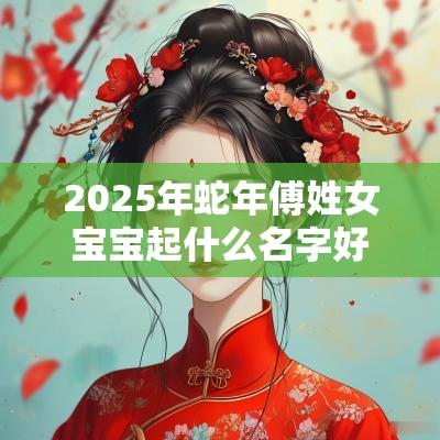 2025年蛇年傅姓女宝宝起什么名字好绰约多姿的女孩起名