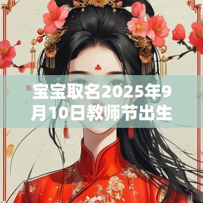 宝宝取名2025年9月10日教师节出生男生五行旺缺详解