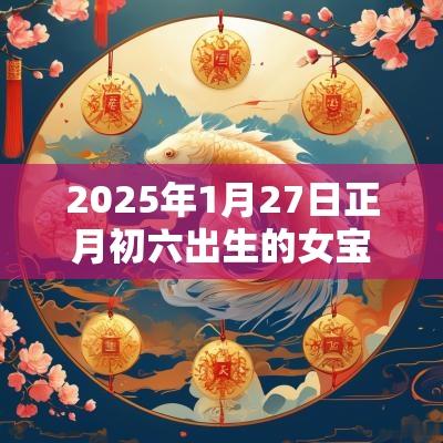 2025年1月27日正月初六出生的女宝宝八字取名宜用字