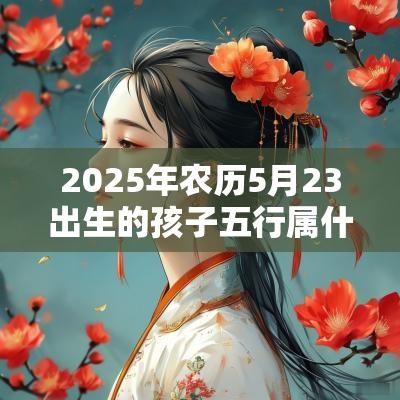 2025年农历5月23出生的孩子五行属什么如何取名促运