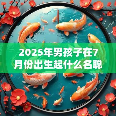 2025年男孩子在7月份出生起什么名聪颖的男宝宝名字