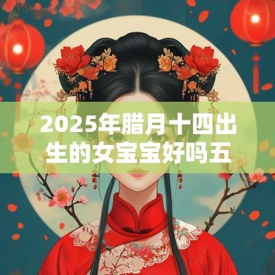 2025年腊月十四出生的女宝宝好吗五行缺火免费取好名字