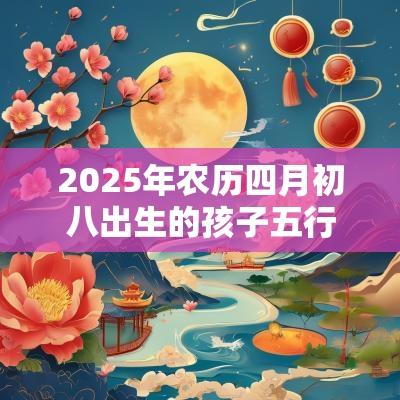 2025年农历四月初八出生的孩子五行取名打分最佳宜用字