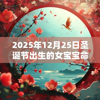 2025年12月25日圣诞节出生的女宝宝命运如何取名最好