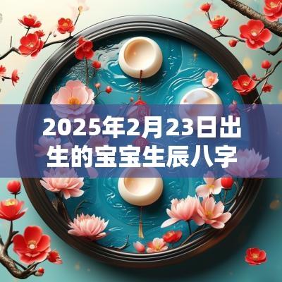 2025年2月23日出生的宝宝生辰八字缺金取名如何改运