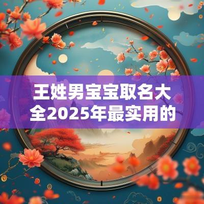 王姓男宝宝取名大全2025年最实用的取名技巧你学会了吗