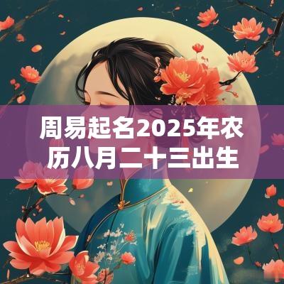 周易起名2025年农历八月二十三出生的女孩缺火取名推荐