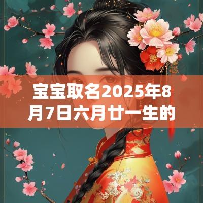 宝宝取名2025年8月7日六月廿一生的女孩五行旺缺详解