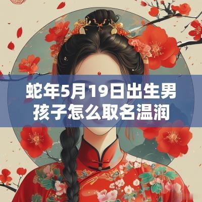 蛇年5月19日出生男孩子怎么取名温润儒雅的男宝宝名字