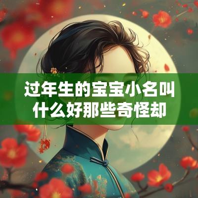 过年生的宝宝小名叫什么好那些奇怪却常见的取小名方式