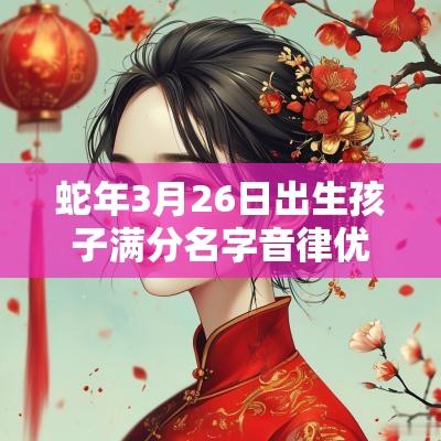 蛇年3月26日出生孩子满分名字音律优美的属蛇宝宝取名