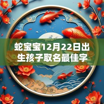 蛇宝宝12月22日出生孩子取名最佳字刚出生的婴儿名字