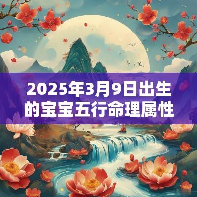 2025年3月9日出生的宝宝五行命理属性名字如何旺运