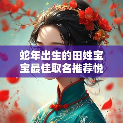 蛇年出生的田姓宝宝最佳取名推荐悦耳好听有辨识度的名字
