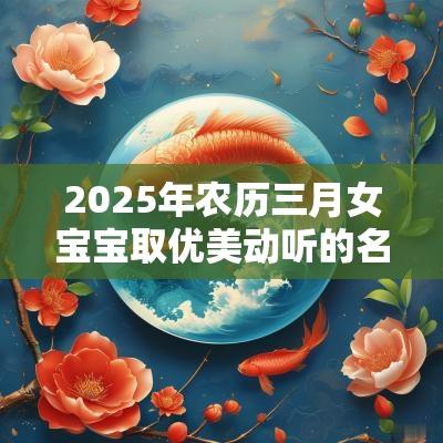 2025年农历三月女宝宝取优美动听的名字起名方法技巧