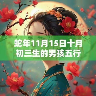 蛇年11月15日十月初三生的男孩五行缺金今日取名宝典