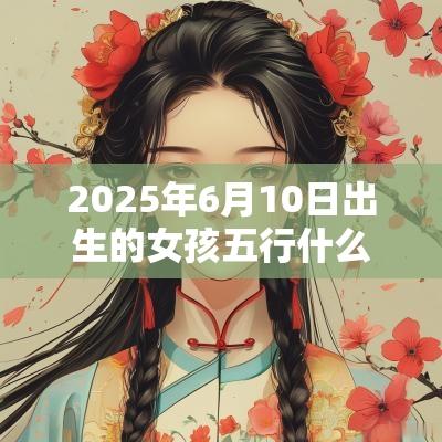 2025年6月10日出生的女孩五行什么命缺水周易取名