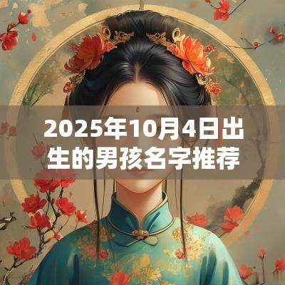 2026年10月4日出生的男孩名字推荐这样取名最吉利 2026年10月4日出生的男孩名字推荐这样取名最吉利