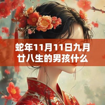 蛇年11月11日九月廿八生的男孩什么命优秀的男宝宝名字