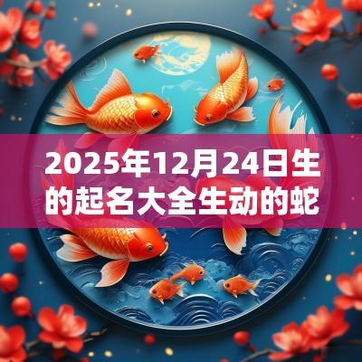2025年12月24日生的起名大全生动的蛇年孩子名字