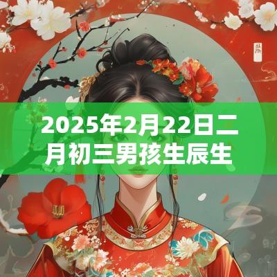 2025年2月22日二月初三男孩生辰生辰八字宝宝取名