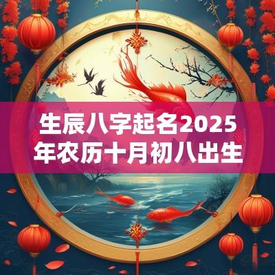 生辰八字起名2025年农历十月初八出生的孩子命运解析
