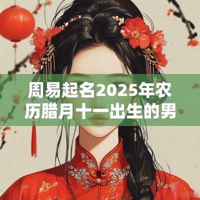 周易起名2025年农历腊月十一出生的男孩缺水取名推荐
