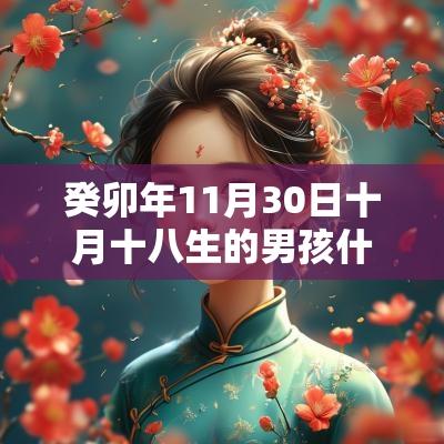 癸卯年11月30日十月十八生的男孩什么命勇往直前的名字