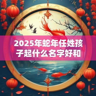 2025年蛇年任姓孩子起什么名字好和煦可人的宝宝取名