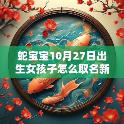蛇宝宝10月27日出生女孩子怎么取名新颖的女宝宝名字