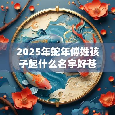 2025年蛇年傅姓孩子起什么名字好苍松翠柏的宝宝取名