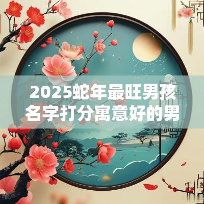 2025蛇年最旺男孩名字打分寓意好的男宝宝吉祥名字