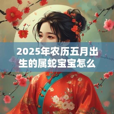 2025年农历五月出生的属蛇宝宝怎么起名诗经楚辞取名