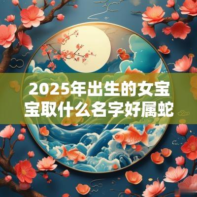 2025年出生的女宝宝取什么名字好属蛇女孩叫什么名字
